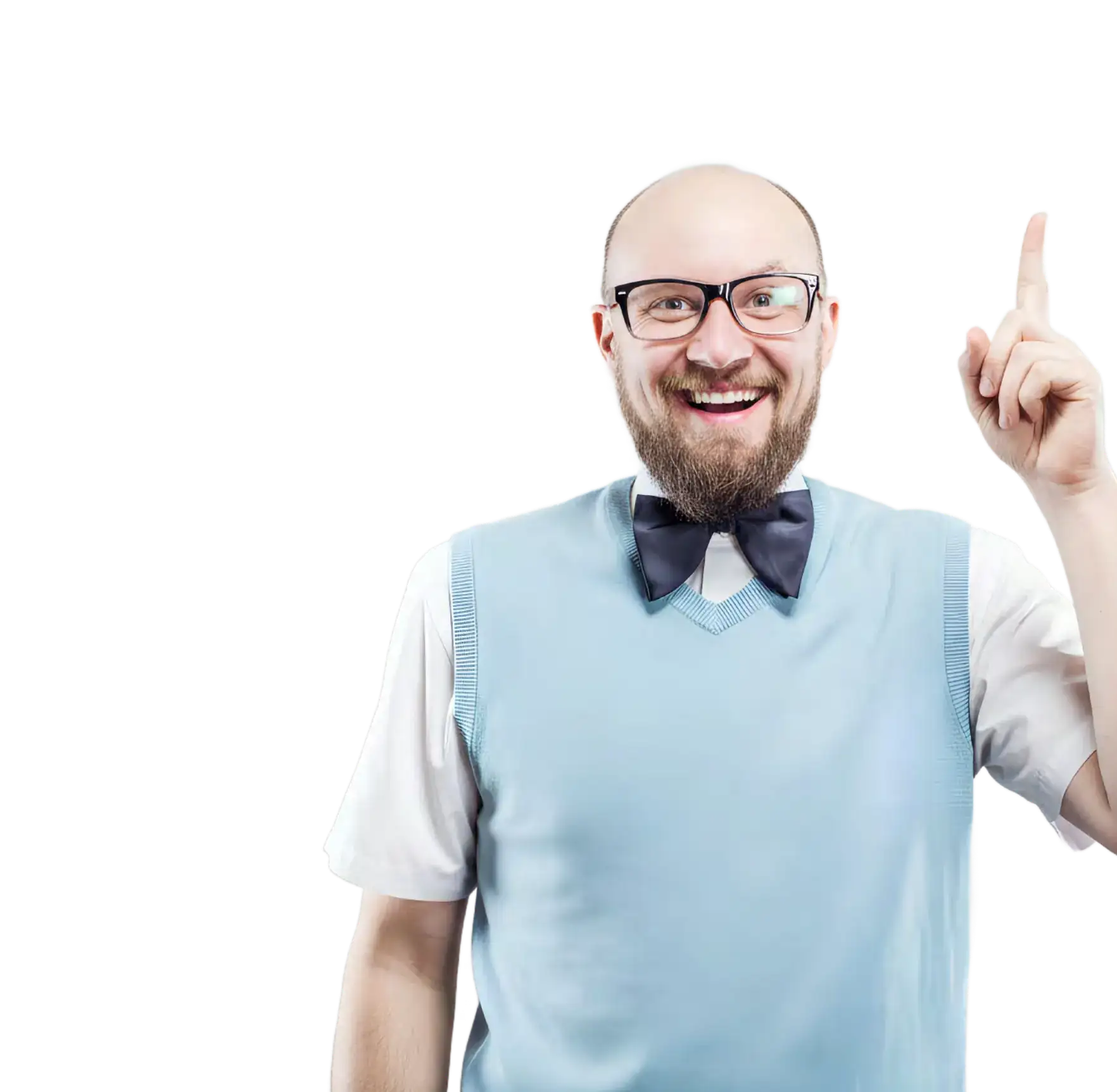 Surprised man